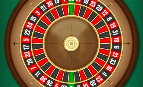 Ruleta de casino con números rojos y negros